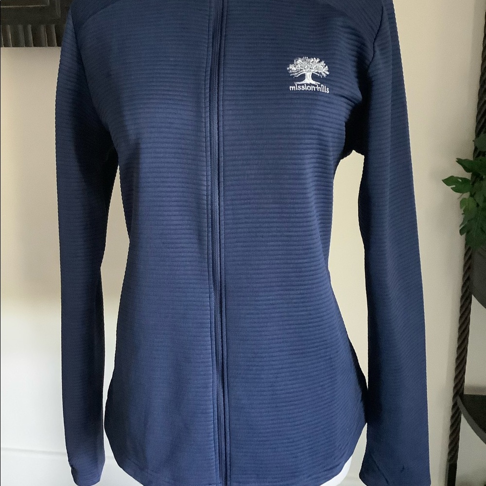 Women’s full Zip textured Jacket - Picture 7 of 15